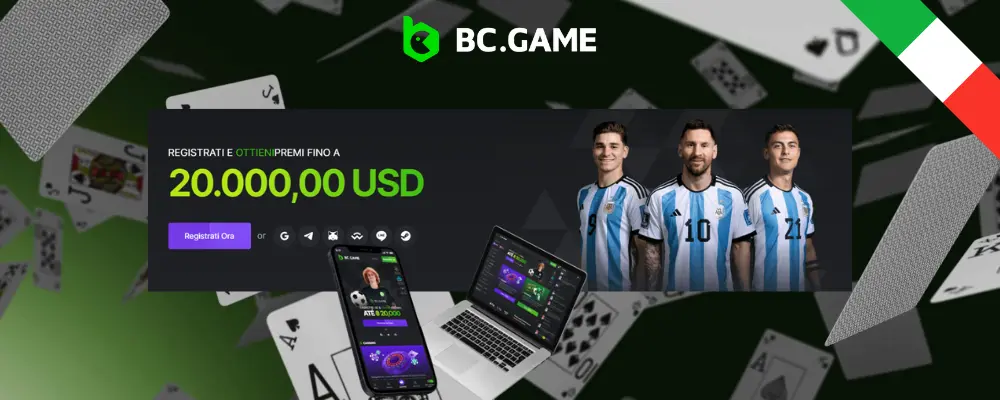 Crypto Casinò BC.Game in Italia